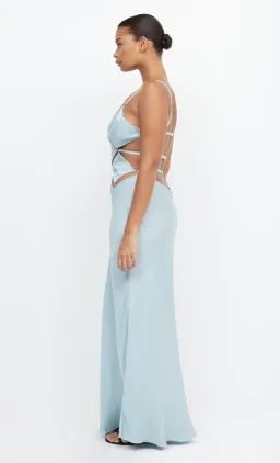 Bec & Bridge Diamond Days Strap Maxi Dress in Cloud Blue Size 12 for rent on The Volte - image 2