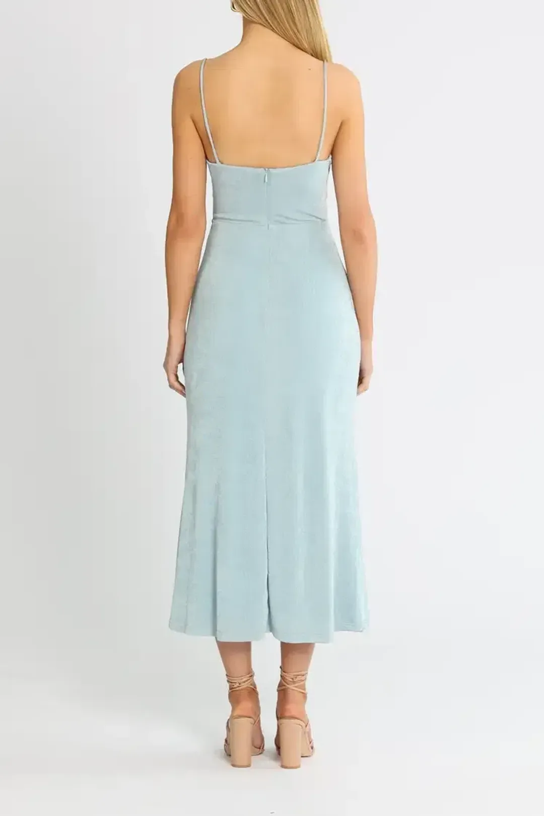 MISHA Oscar Dress Blue Size 10 for rent on The Volte - main image
