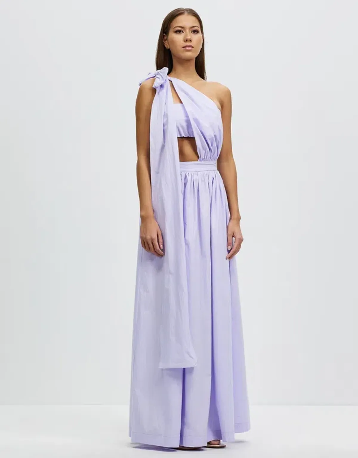 Bondi Born St Tropez Long Dress Lavender Size L / AU 12 for rent on The Volte - main image