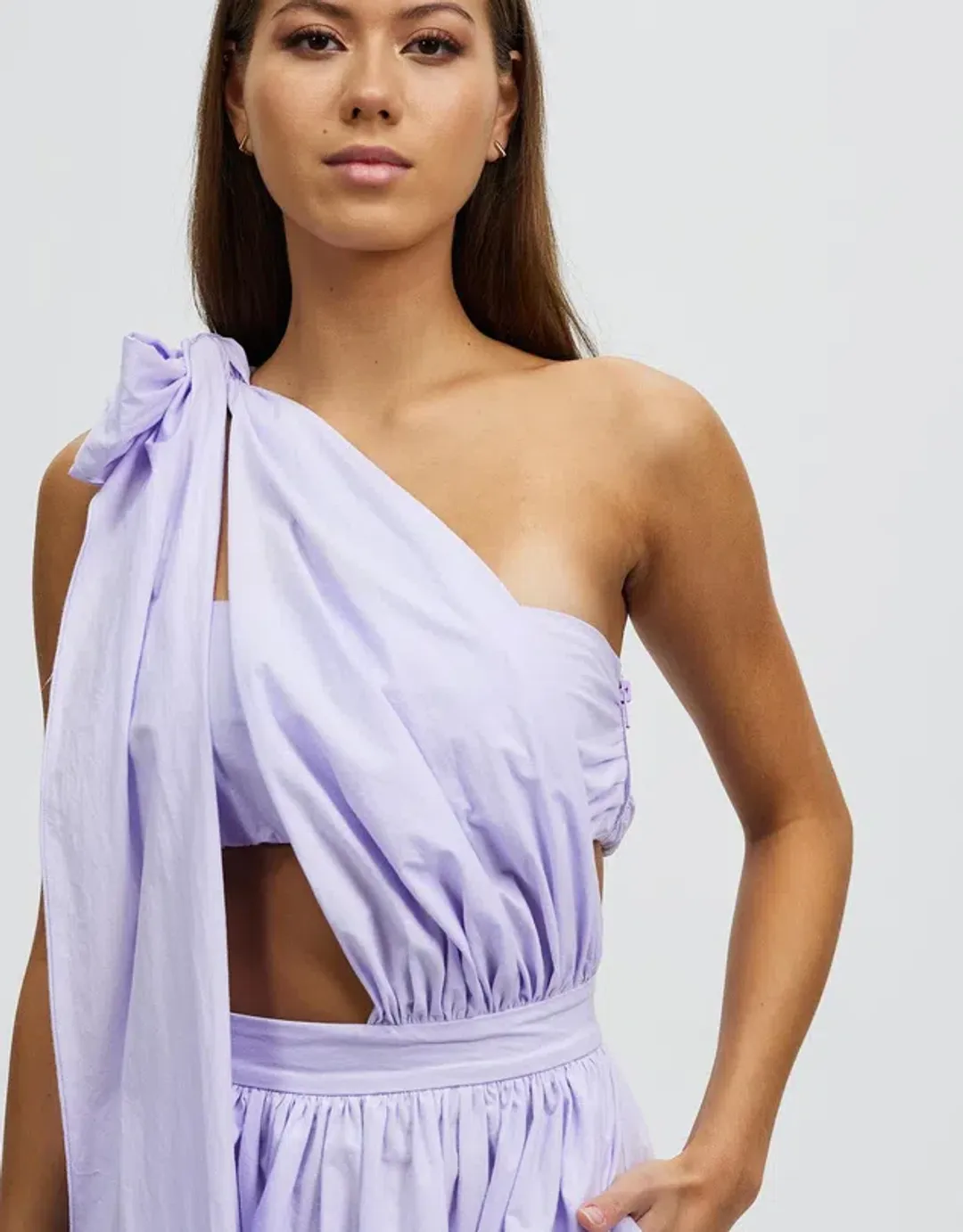 Bondi Born St Tropez Long Dress Lavender Size L / AU 12 for rent on The Volte - main image