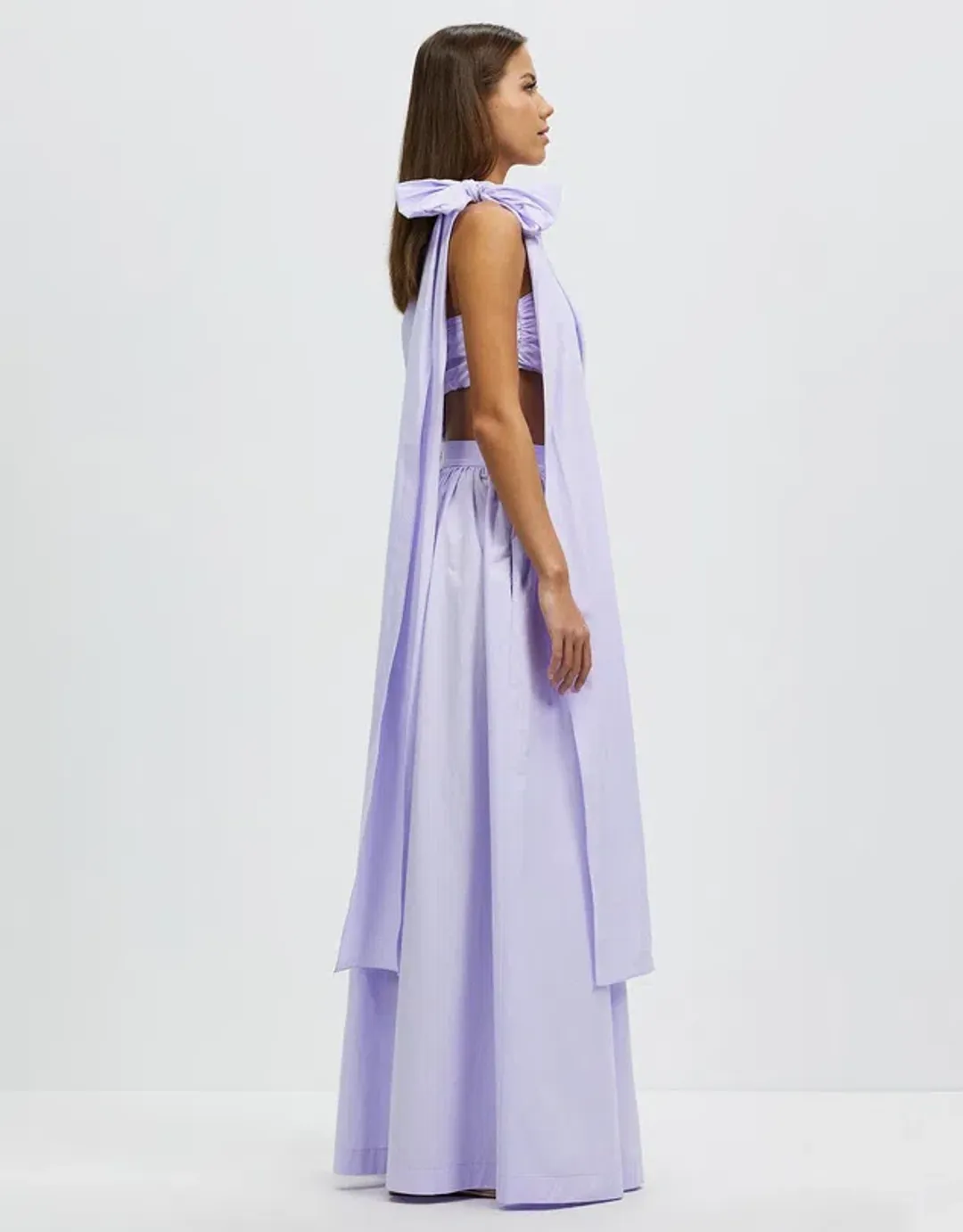 Bondi Born St Tropez Long Dress Lavender Size L / AU 12 for rent on The Volte - main image
