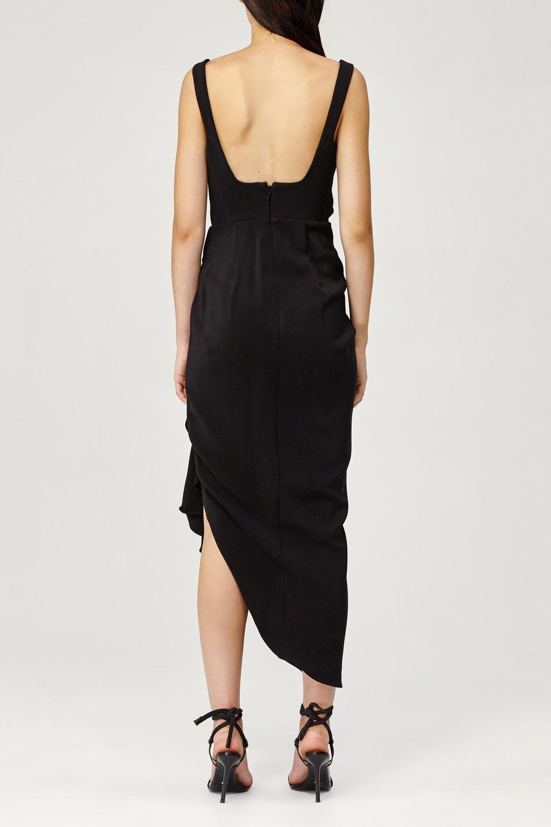 Acler Maine Dress Black size 12 for rent on The Volte - main image