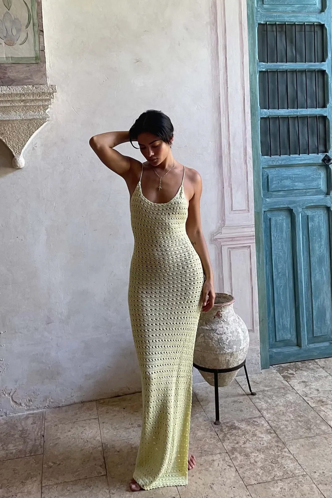 Flook The Label Sima Dress in Lemon Size S / AU 8 for rent on The Volte - main image