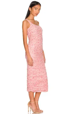 Likely Tash One Shoulder Midi Dress Pink Size 10 for rent on The Volte - image 3