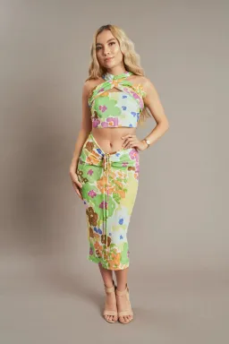 With Jean Naomi Set in Waterbabies Print Size M / AU 10 for rent on The Volte - image 1