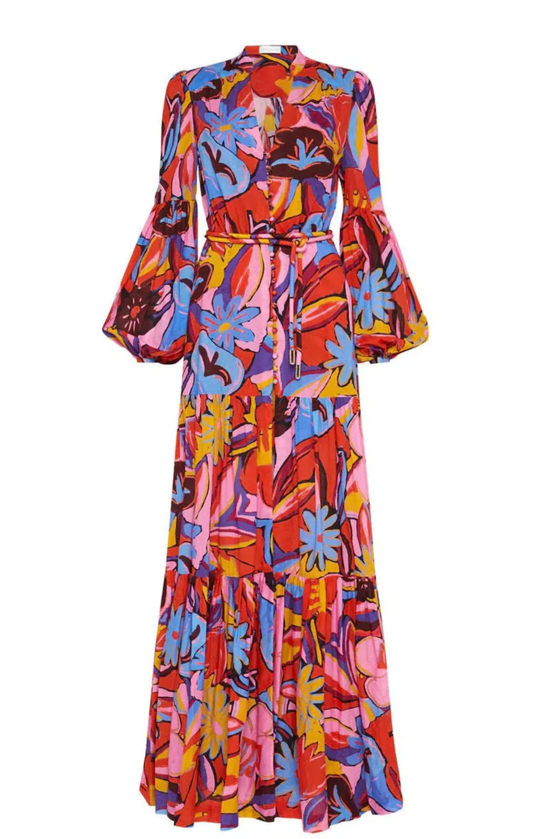 Rebecca Vallance Positano Kaftan Print Size 8 for rent on The Volte - main image