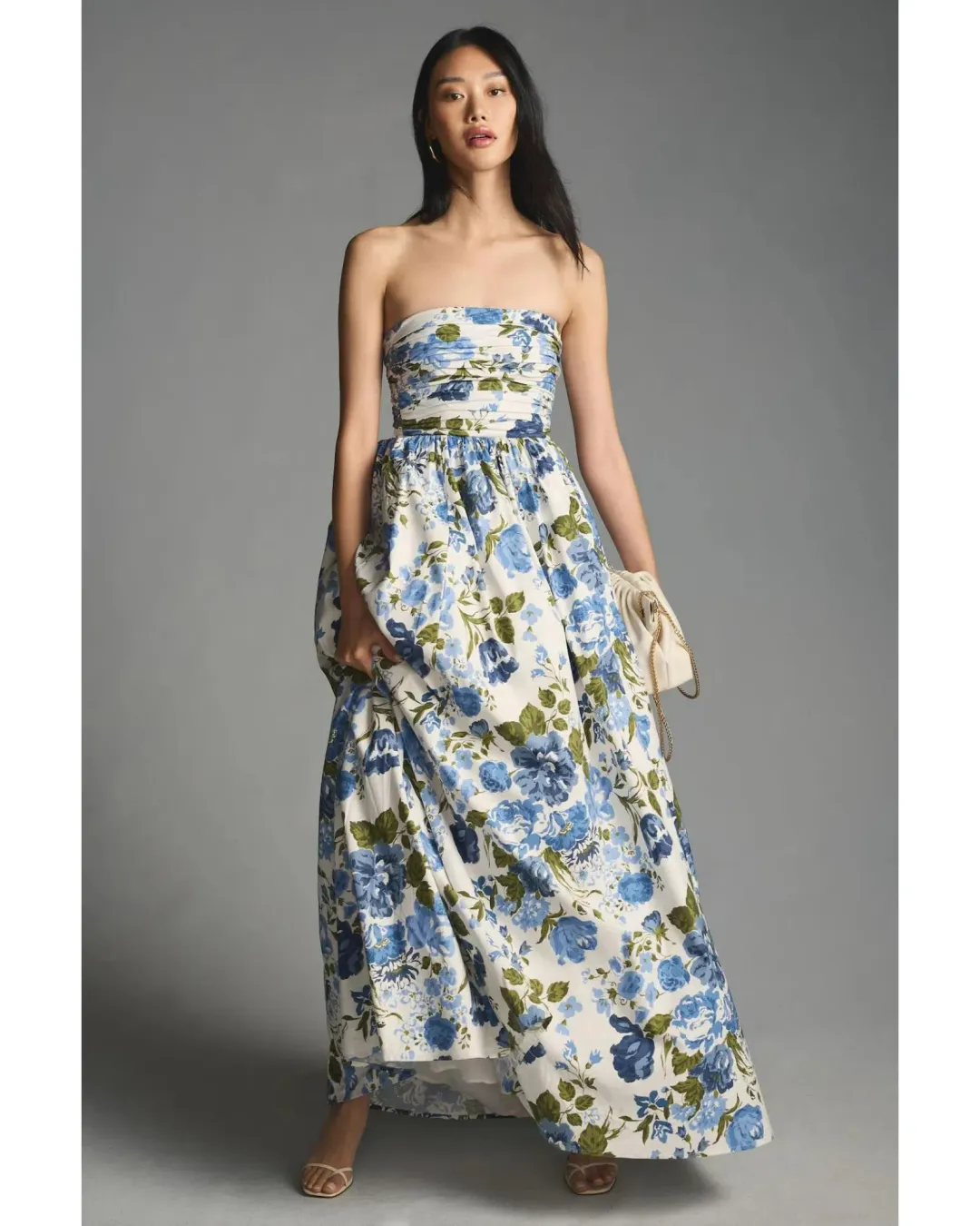 Reformation Kastoria Maxi Gown in Lucca Size AU 8 for rent on The Volte - main image