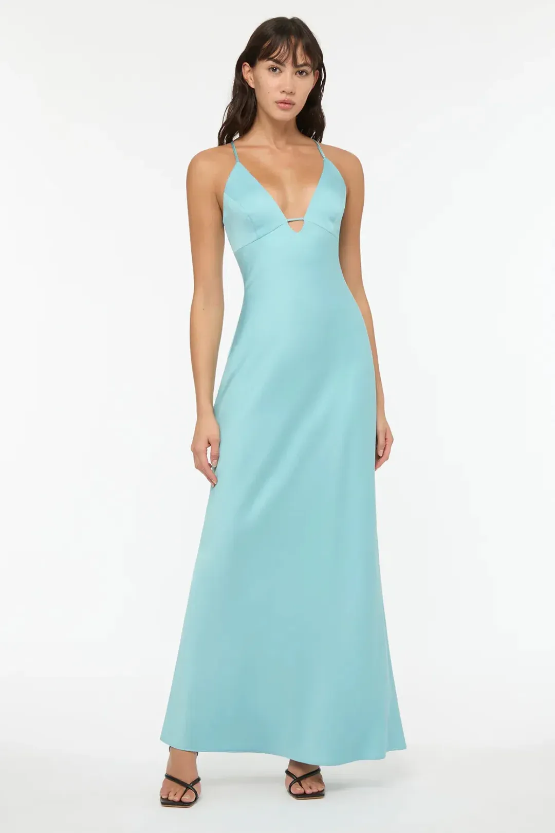 Manning Cartell Time to Shine Maxi Dress in Sky Blue Size 6 for rent on The Volte - main image