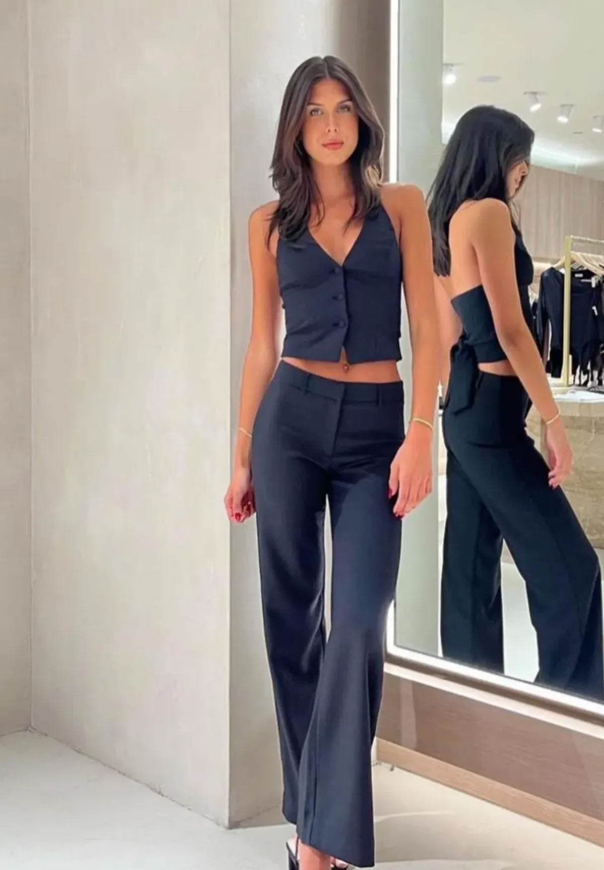 Kookai Ariel Set in Black Size 6  for rent on The Volte - main image