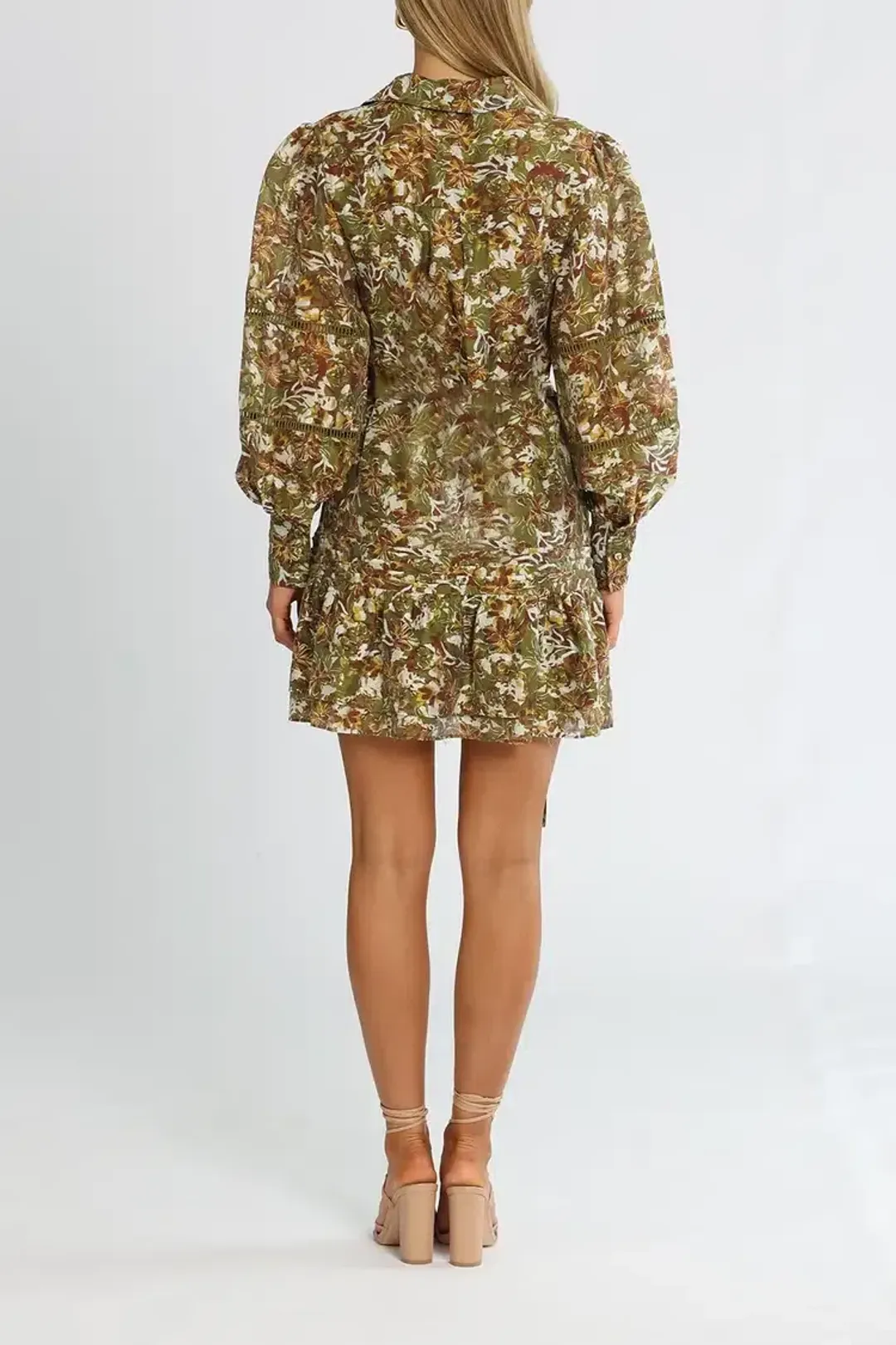 Ministry of Style Floral In Disguise Mini Dress Multi Print Size 8 for rent on The Volte - main image