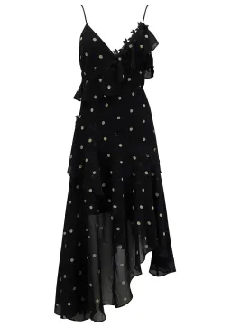Talulah Solace Midi Dress Black Size 8 for rent on The Volte - image 2