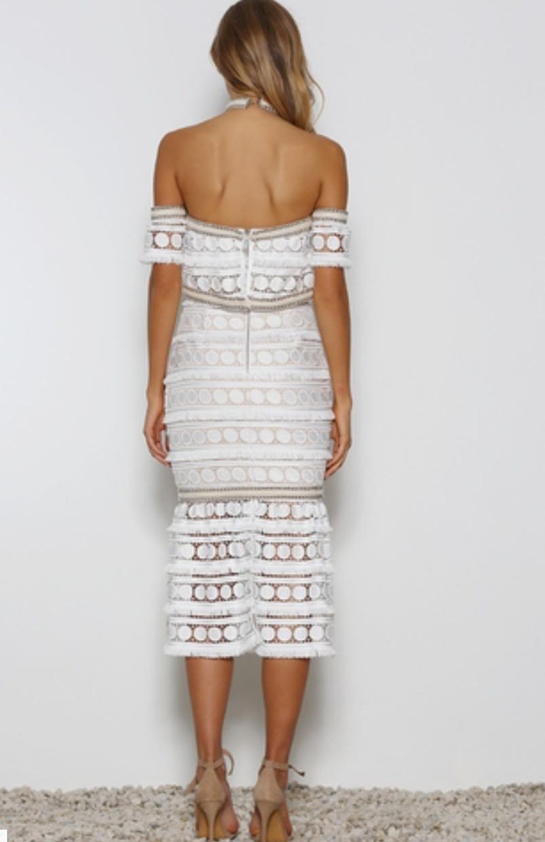 MIDSUMMER NIGHT MIDI DRESS for rent on The Volte - main image