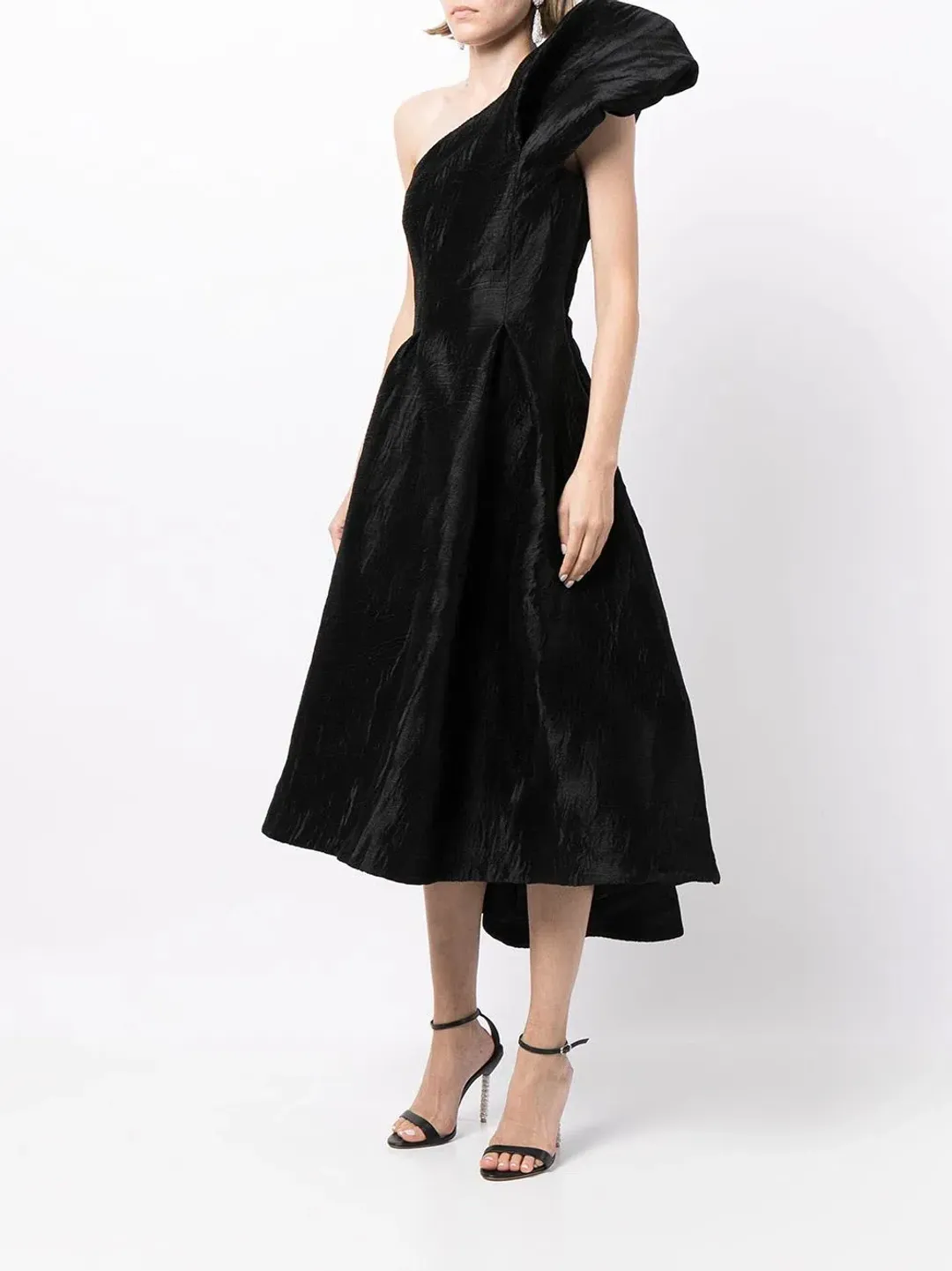 Rachel Gilbert Angus Midi Gown Black Size 0 / AU 6 for rent on The Volte - main image