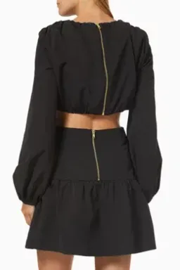 Mossman Streamline Mini Dress Black Size 6 for rent on The Volte - image 5