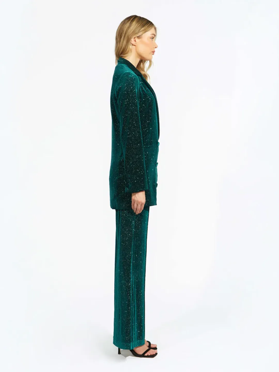 Alice McCall Midnight Magic Two-Piece Forest Green Size 6  for rent on The Volte - main image