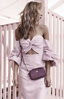 Asilio Candy Eyed Dress Pink White Stripe Size 6 for rent on The Volte - image 5