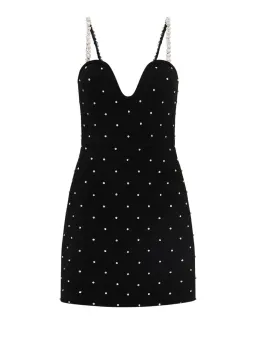 Rebecca Valance After Hours Mini Dress Black Size 10  for rent on The Volte - image 2