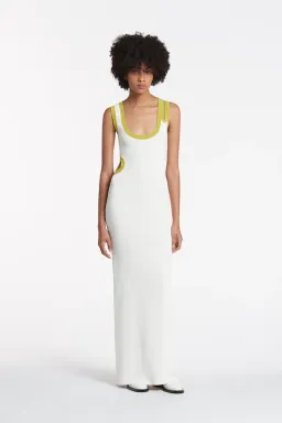 Sir the Label Cut Out Evalina Dress White Size 0/Au 6 for rent on The Volte - image 1