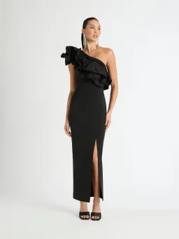 Sheike Hollywood Maxi Dress Black Size 12 for rent on The Volte - image 1