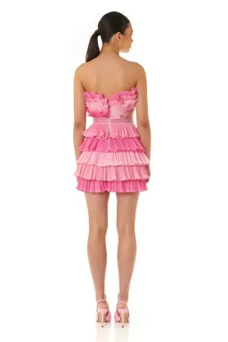 Eliya the Label Josephine Mini Dress in Pink Size M / AU 10 for rent on The Volte - image 2