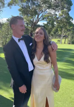 Manning Cartell Sleeveless Maxi Dress Champagne Yellow Size 6 for rent on The Volte - image 4