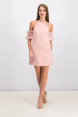 Cameo Collective Double Take Mini Dress Blush Size 8 for rent on The Volte - image 1