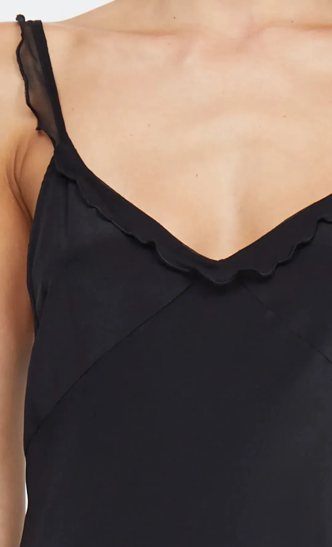 Bec & Bridge Archer Midi Dress Black Size AU 6 for rent on The Volte - main image