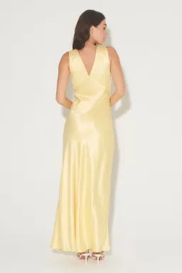 Hansel and Gretel Marcelle Dress Lemon Size M/Au 8 for rent on The Volte - image 3