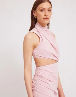 Tojha Giana Dress Rose Size 10  for rent on The Volte - image 2