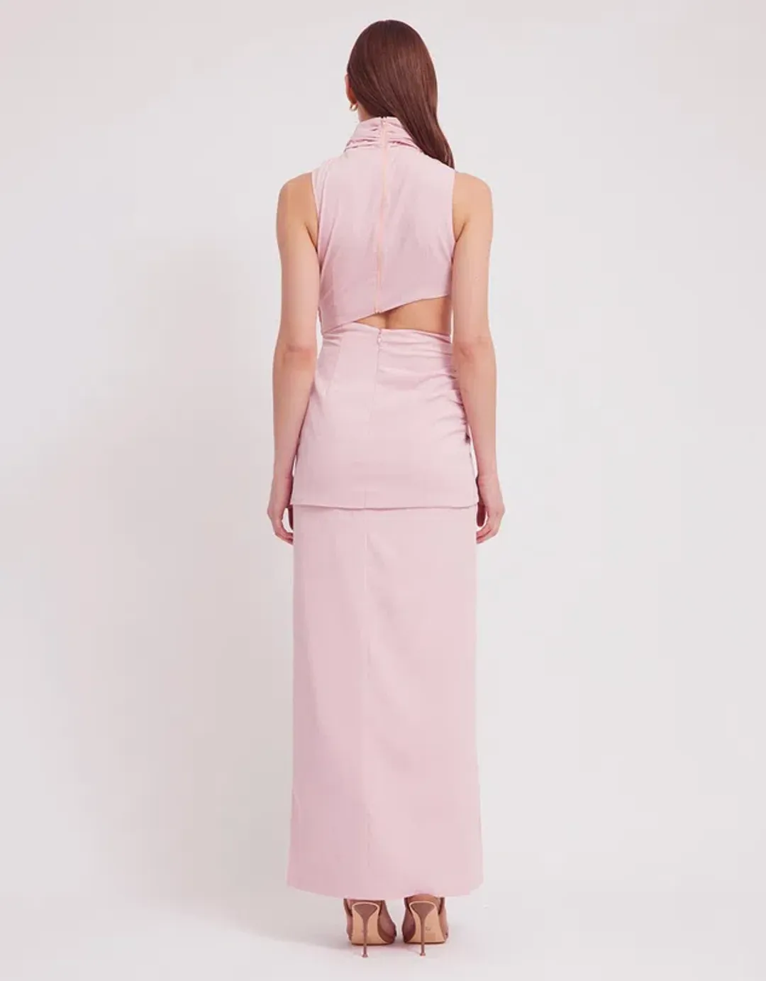 Tojha Giana Dress Rose Size 10  for rent on The Volte - main image