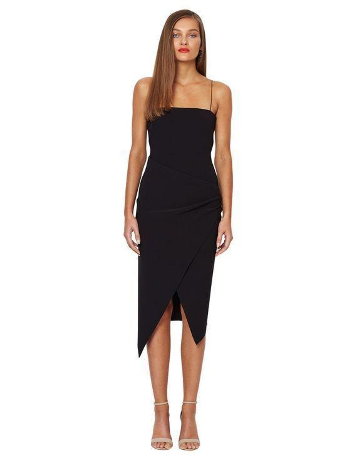 Bec + Bridge Auriele Dress Navy for rent on The Volte - main image