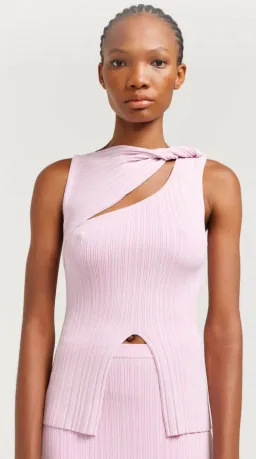 Henne Romee Knit Set Musk Pink Size 10 for rent on The Volte - image 3