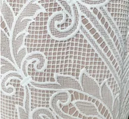 Sheike Lunar Lace Maxi Dress Ivory Size 12 for rent on The Volte - image 3