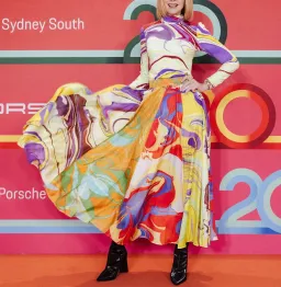 Alemais Luca Long Sleeve Top & Silk Skirt Set Multi Size 6 for rent on The Volte - image 3