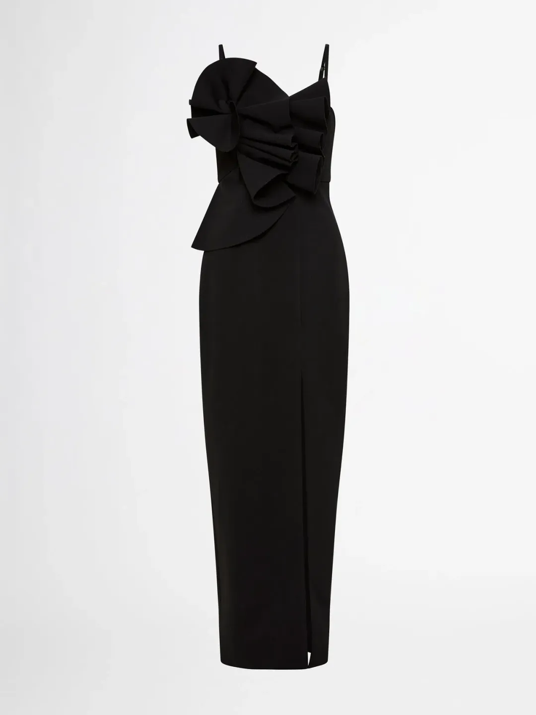 Sheike Origami Maxi Dress Black Size 8 for rent on The Volte - main image