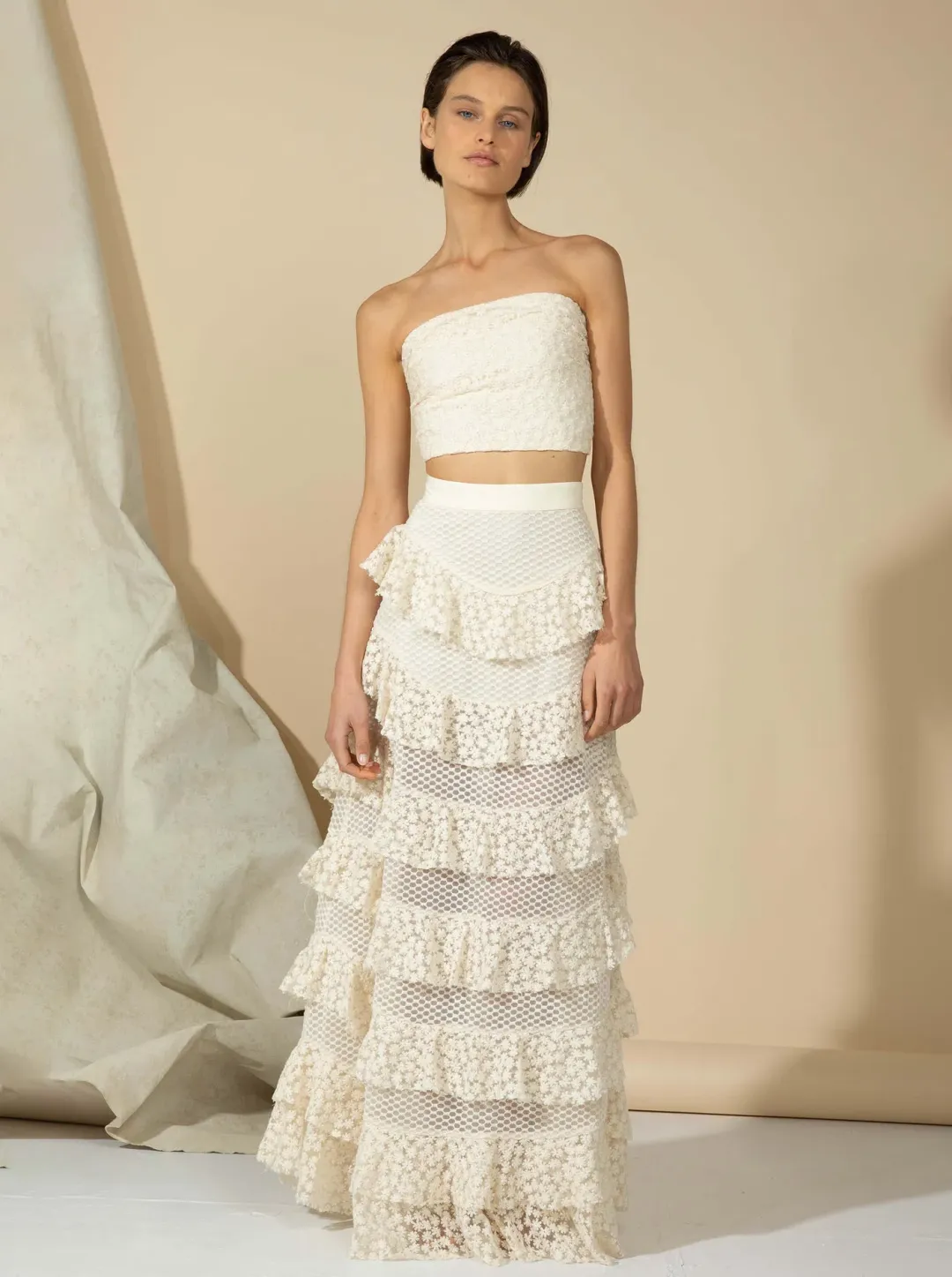 Ixiah Luana Outlaw Set White Size 8 for rent on The Volte - main image