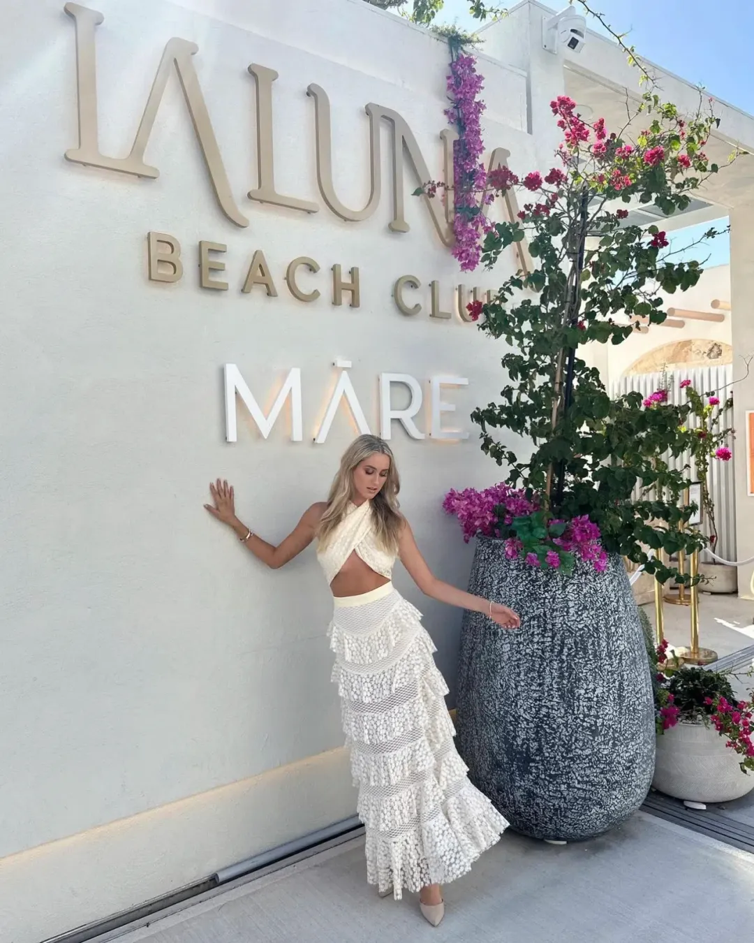 Ixiah Luana Outlaw Set White Size 8 for rent on The Volte - main image