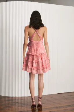 Kate Ford The Lucien Layered Sleeveless Dress in Eden Size 2 for rent on The Volte - image 3