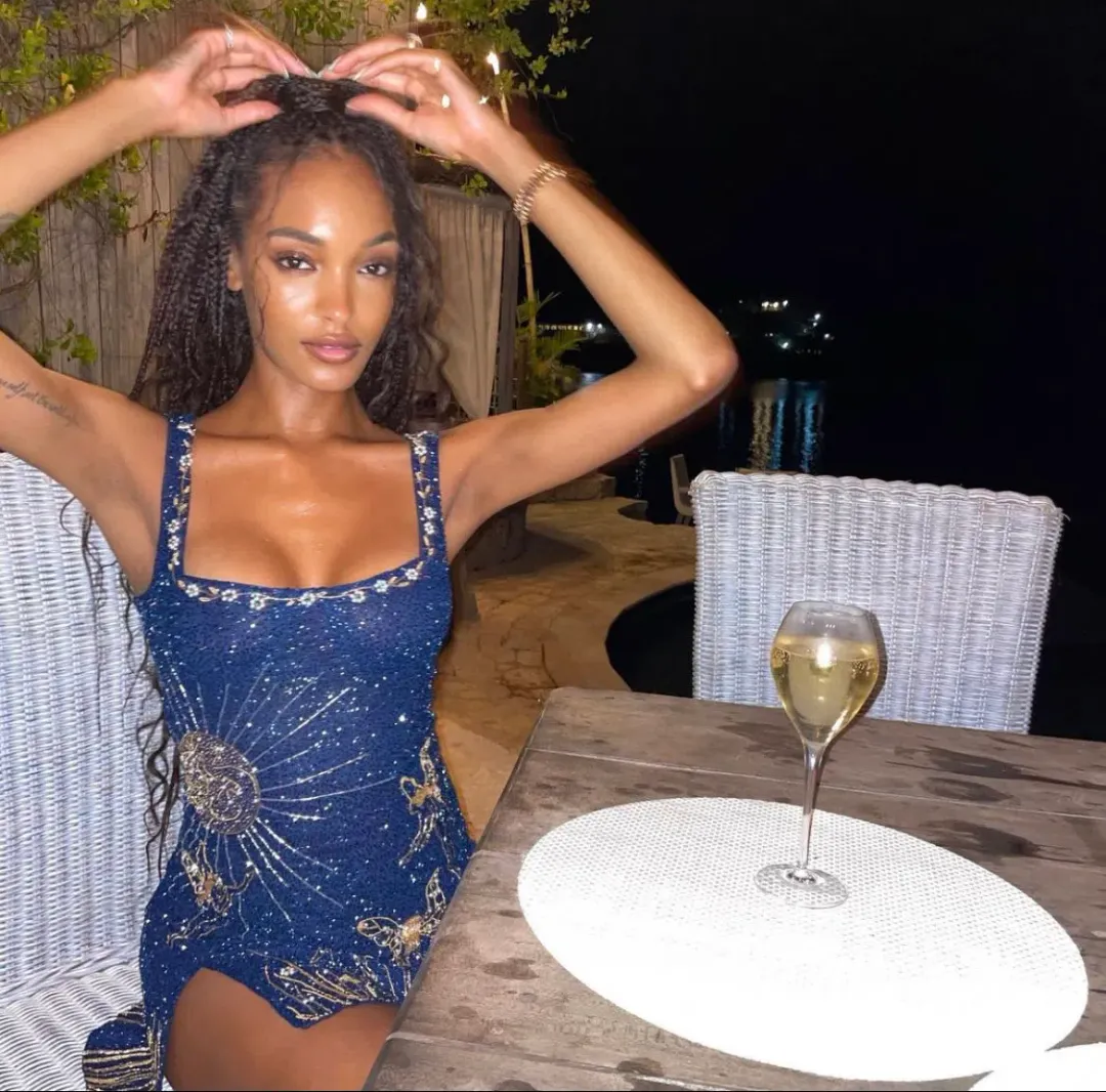 Clio Peppiatt Midnight Dress Navy Sequin Size XS/Au 6 for rent on The Volte - main image