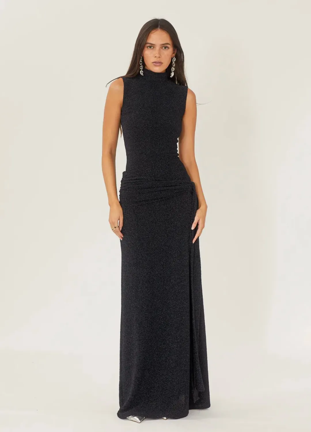 Arcina Ori Monica Dress Navy Size 8 for rent on The Volte - main image