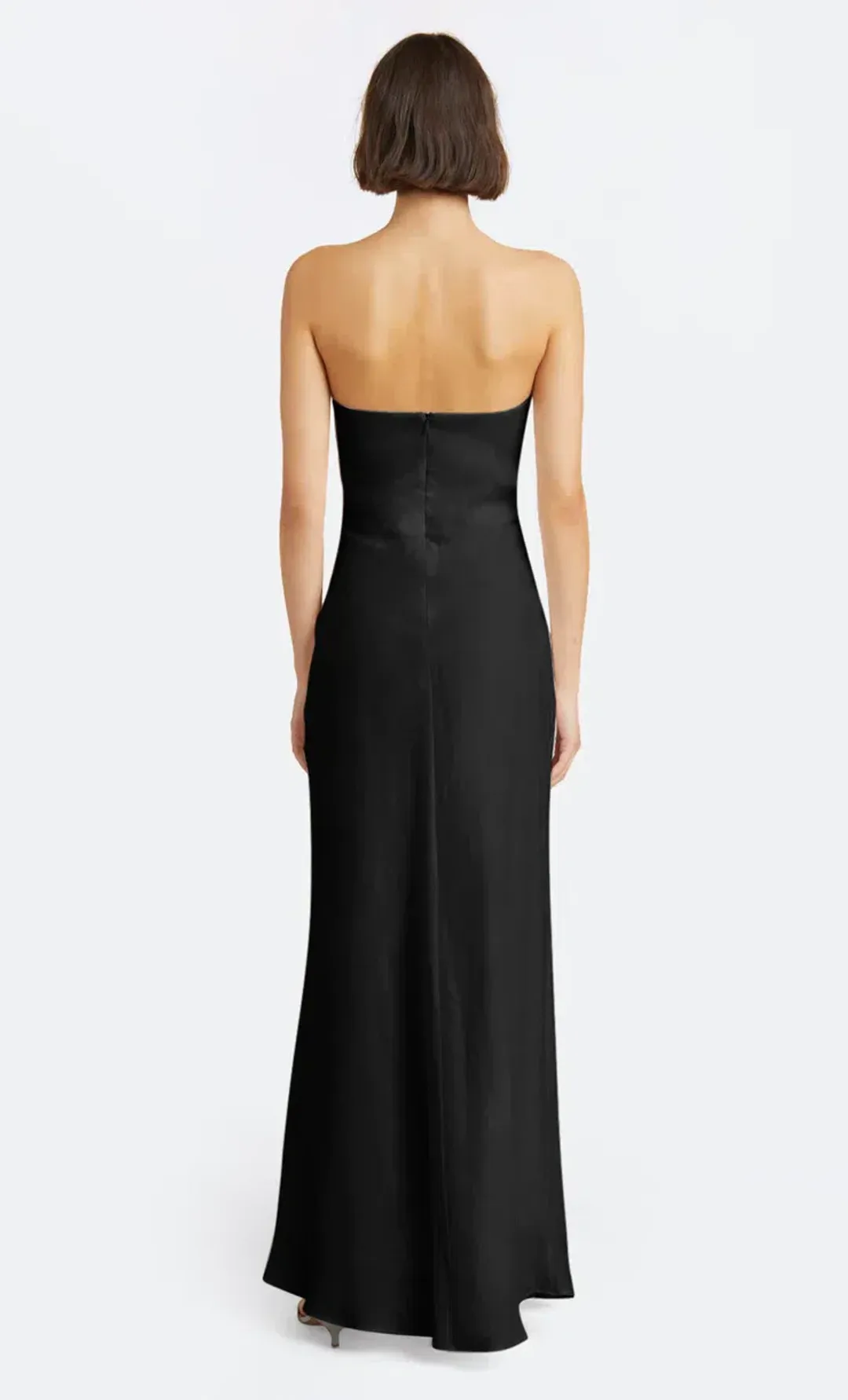 Bec and Bridge Cynthia Strapless Maxi Black size 8 for rent on The Volte - main image
