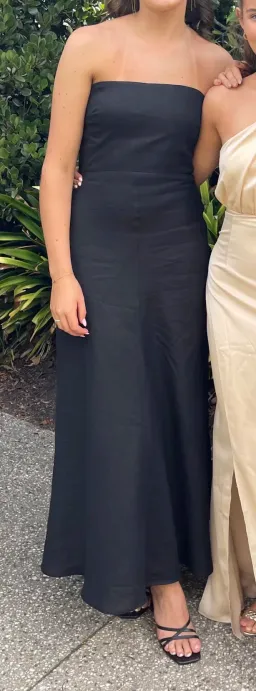 Bec and Bridge Cynthia Strapless Maxi Black size 8 for rent on The Volte - image 4