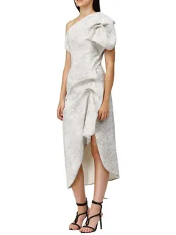 Acler  Crawford Dress Monochrome Snake Size 8 for rent on The Volte - image 2