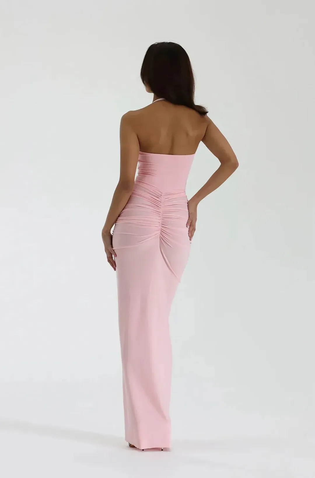 Natalie Rolt Shontae Maxi Dress in Blossom Pink Size 1/Au 8 for rent on The Volte - main image