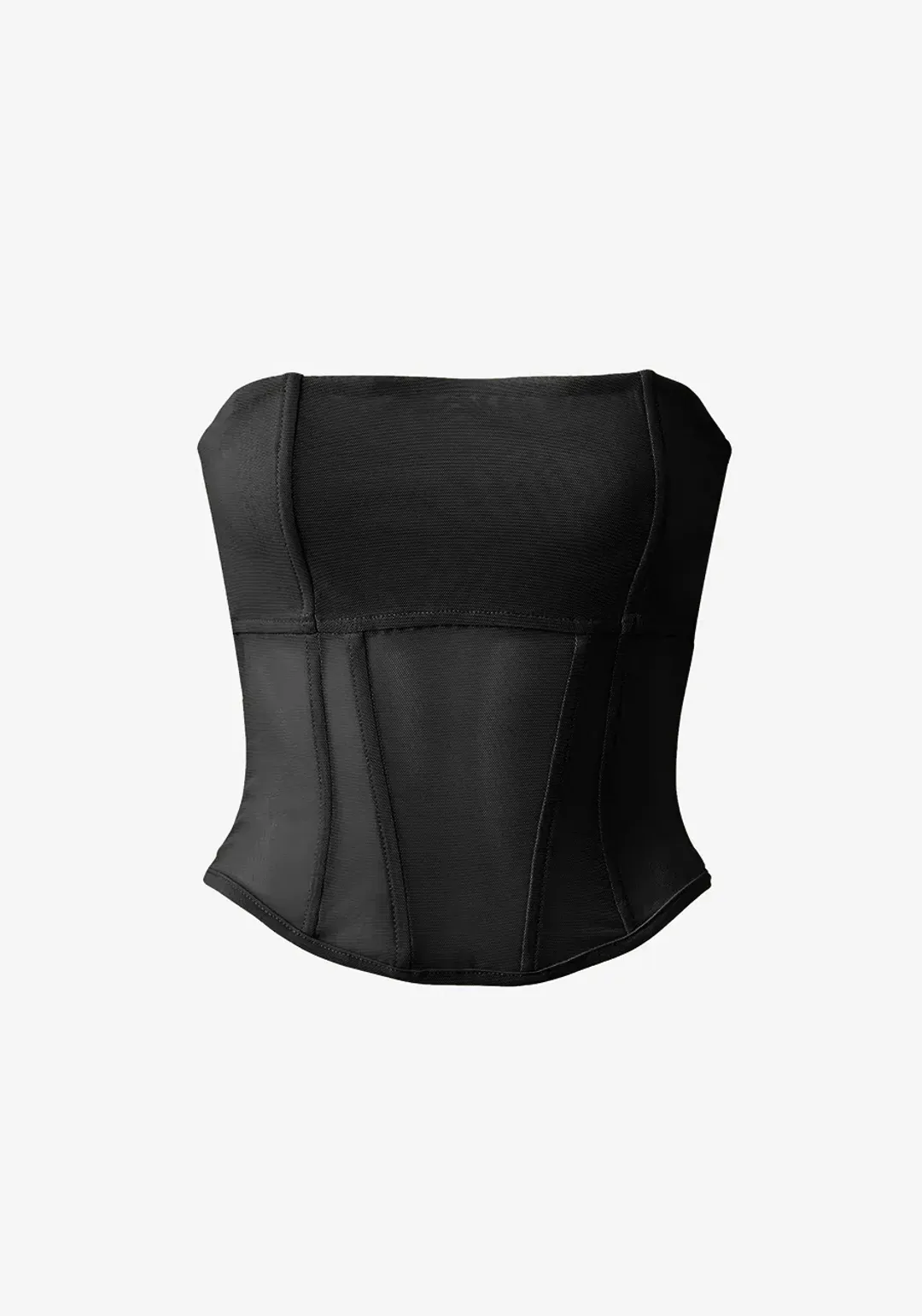 Viktoria and Woods Rome Bustier Corset Top in Black Size 1 / AU 8 for rent on The Volte - main image
