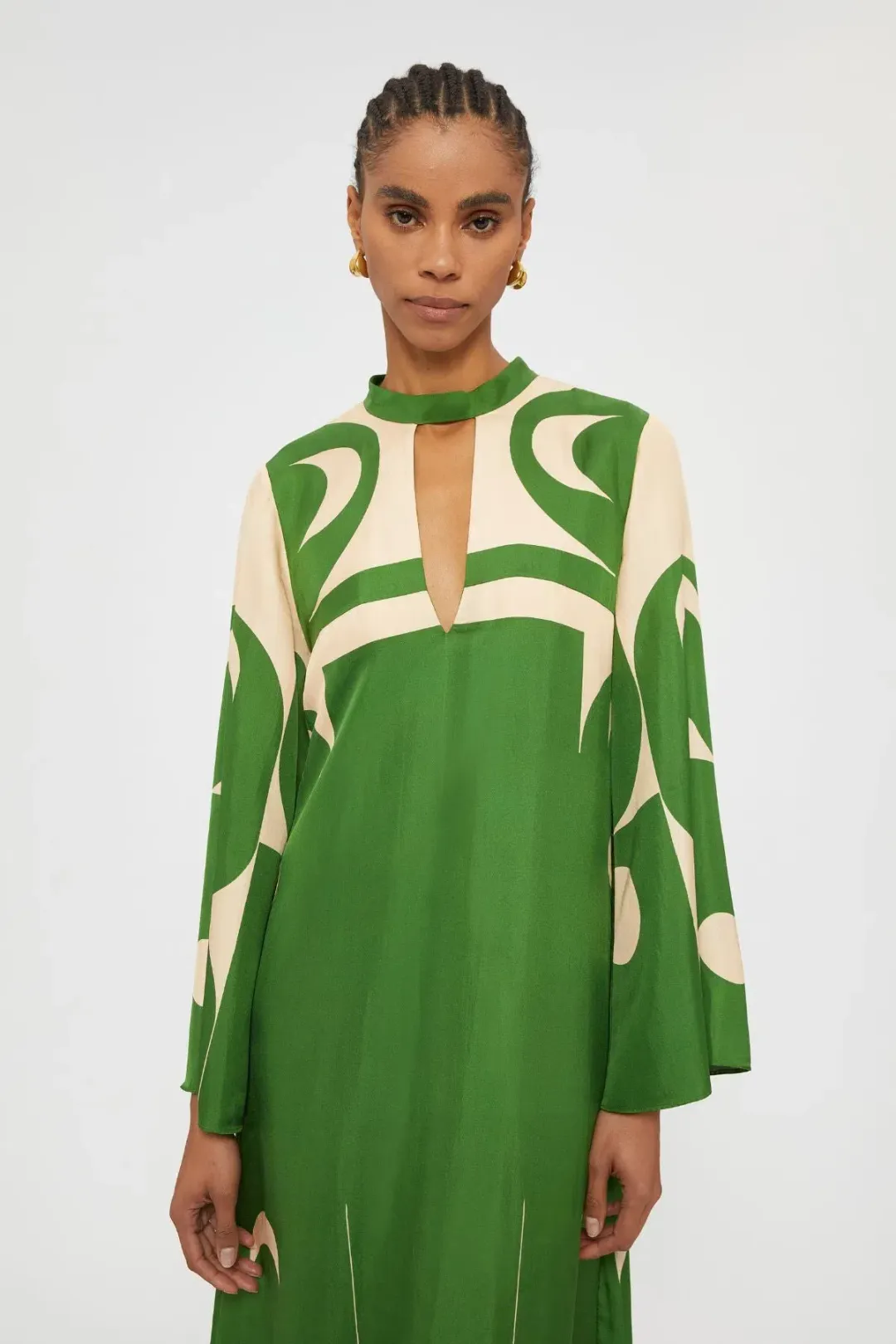 Ginger & Smart Lucid Gown Green Size 8 for rent on The Volte - main image