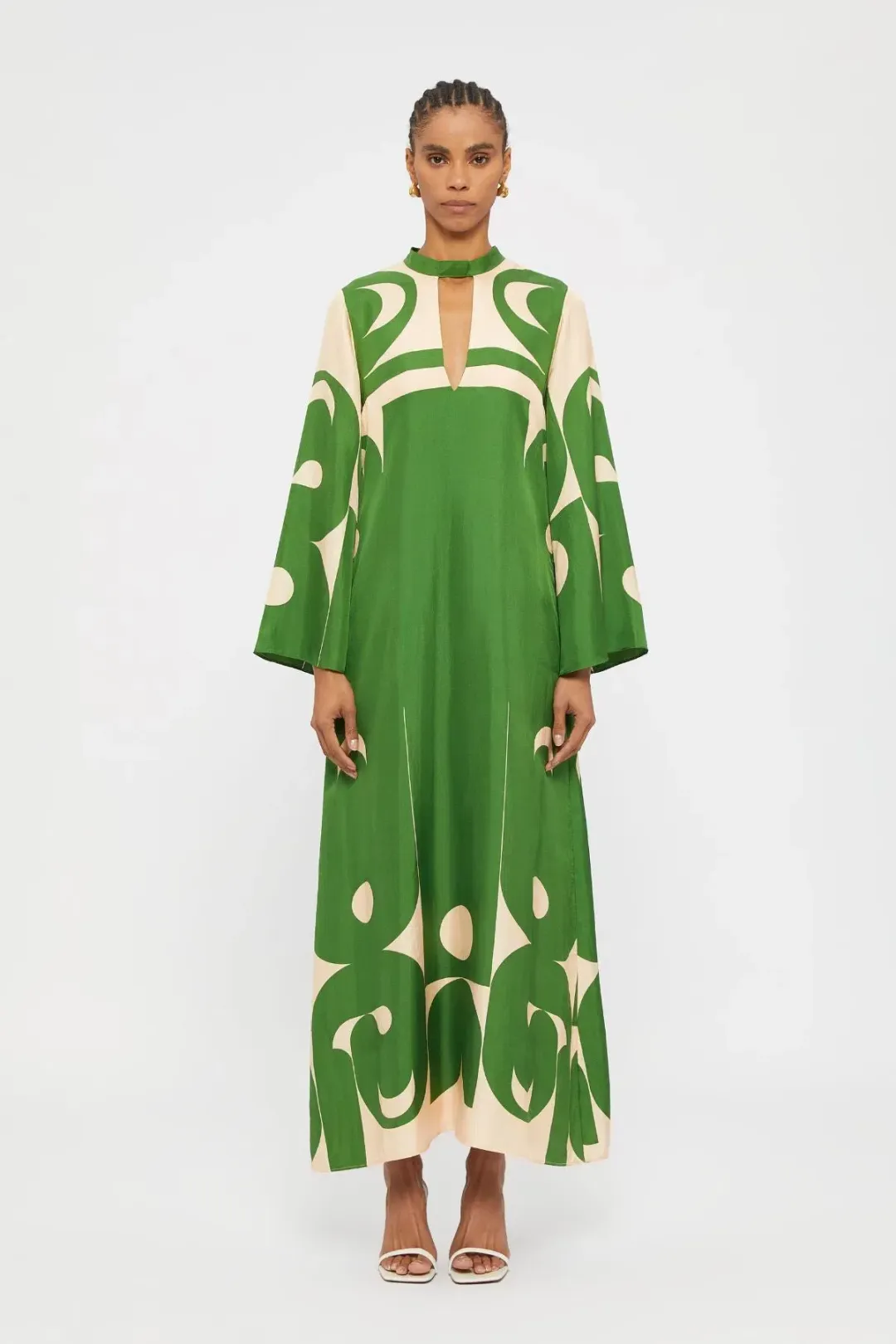 Ginger & Smart Lucid Gown Green Size 8 for rent on The Volte - main image
