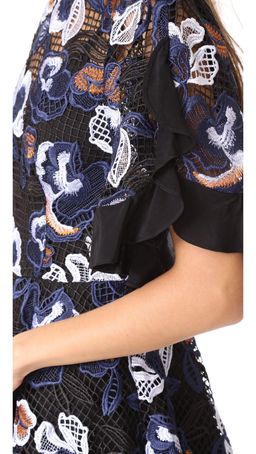 Talulah Estee Multi Lace Mini Dress Multi Size 8 for rent on The Volte - image 3