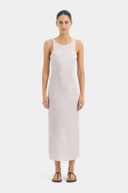 Sir the Label Ligera Bias Slip Dress Silver Size 1 / AU 8 for rent on The Volte - image 1