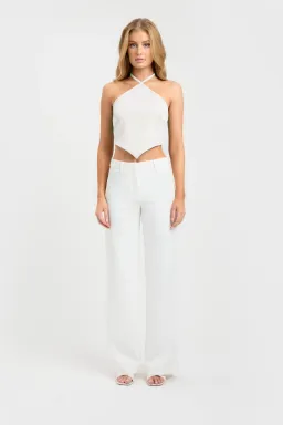 Kookai Ariel Triangle Top White Size 6 for rent on The Volte - image 1